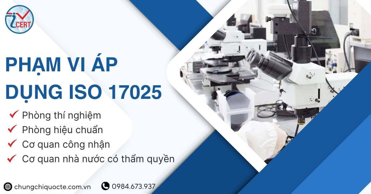 Phạm vi áp dụng ISO/IEC 17025