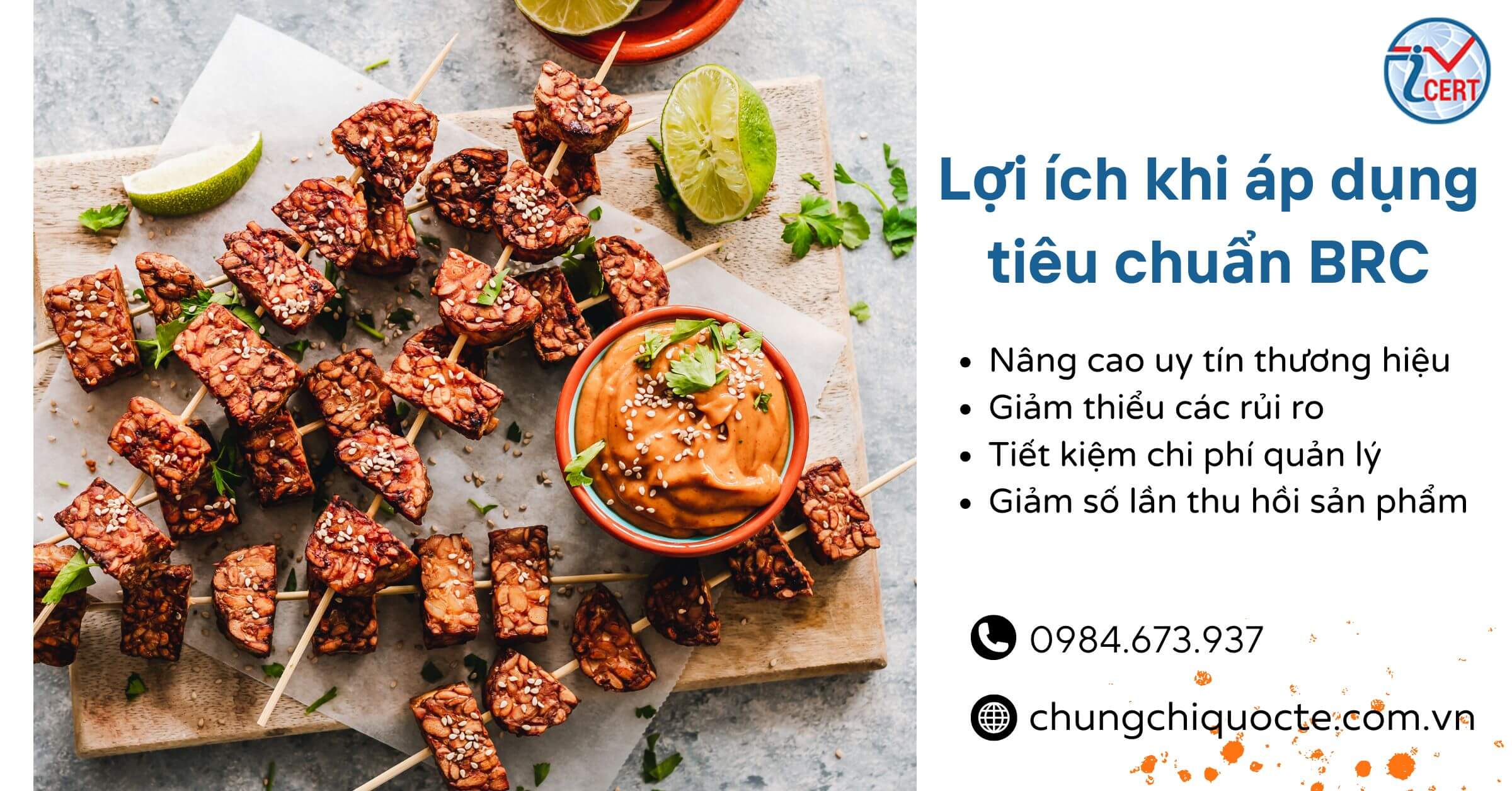 Lợi ích khi áp dụng tiêu chuẩn BRC