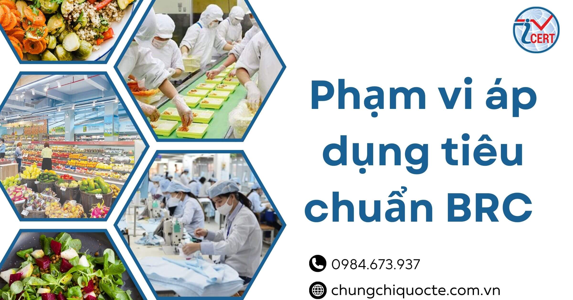 Phạm vi áp dụng tiêu chuẩn BRC