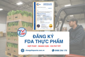 Đăng ký FDA thực phẩm | Tiêu chuẩn an toàn thực phẩm | Hợp pháp – Nhanh gọn – Chi phí tốt