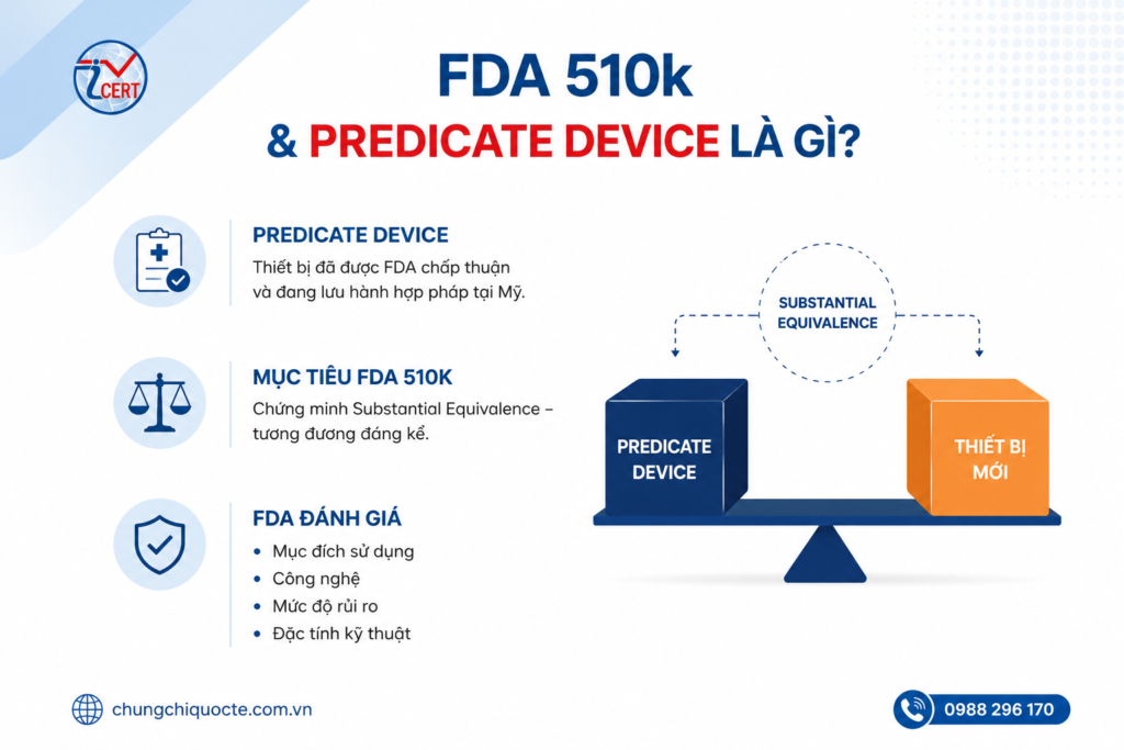 FDA 510k và Predicate Device là gì