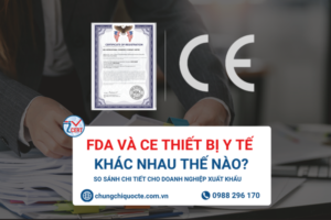 FDA và CE | FDA và CE thiết bị y tế khác nhau thế nào? So sánh chi tiết cho doanh nghiệp xuất khẩu