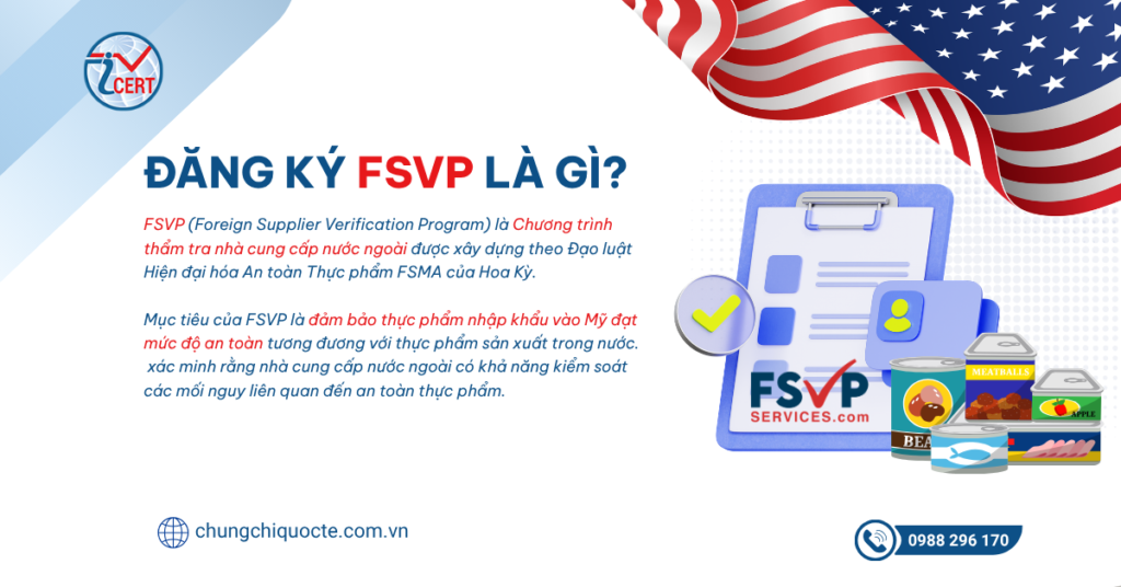 Đăng ký FSVP là gì