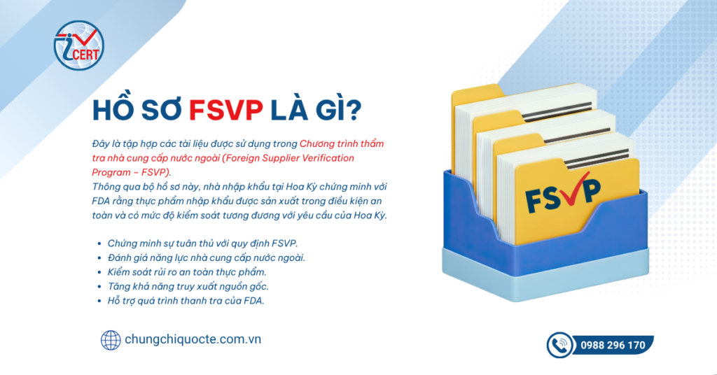 hồ sơ FSVP là gì?